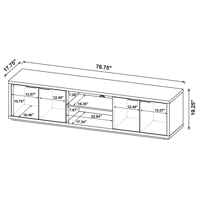 HP0426 Tv Stand (85") Latte