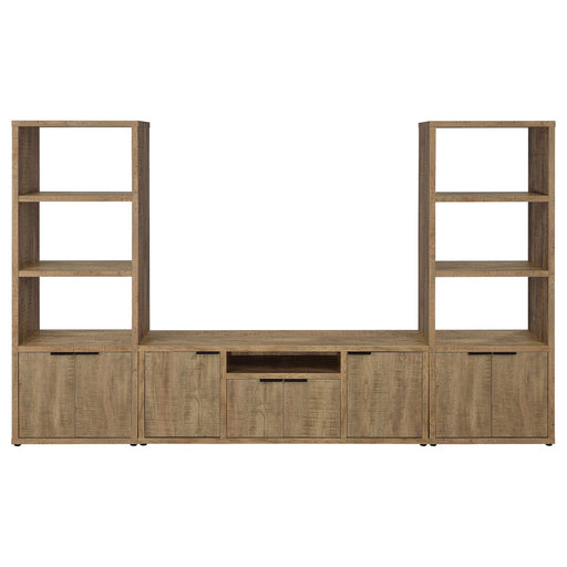 Tabby 3-piece mango entertainment center by CoasterEveryday for TVs up to 65 inches