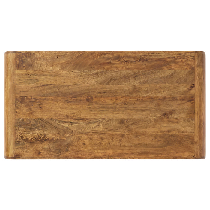 Booker 3-piece Mango Wood Coffee and End Table Set Natural