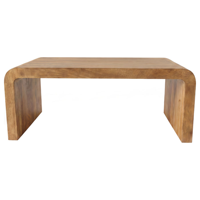 Booker Rectangular Mango Wood Coffee Table Natural