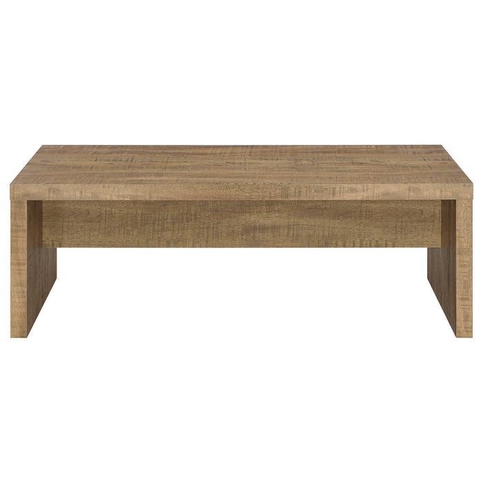 Lynette 2-piece Rectangular Coffee and End Table Set Mango