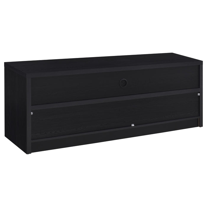 Rutland 59-inch black 3-drawer TV stand media console by CoasterEveryday