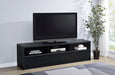 Rutland 78-inch black 3-drawer TV stand media console by CoasterEveryday