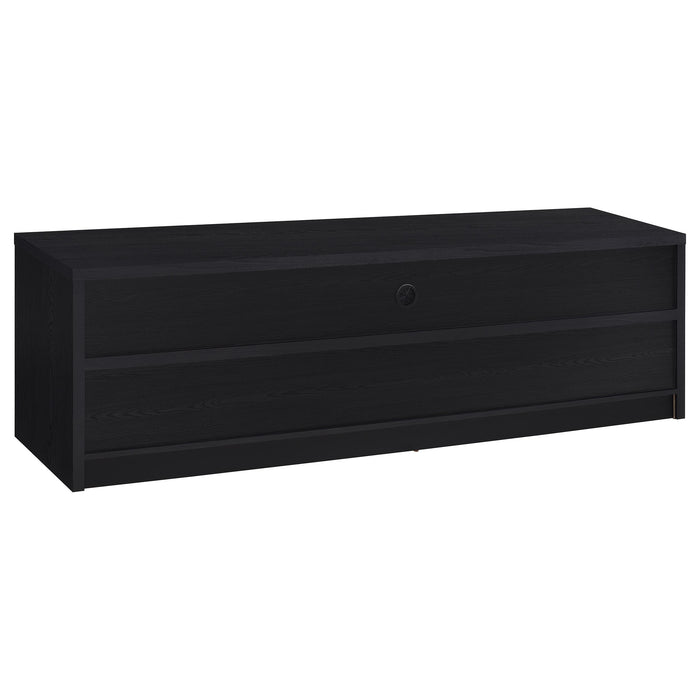 Rutland 78-inch black 3-drawer TV stand media console by CoasterEveryday