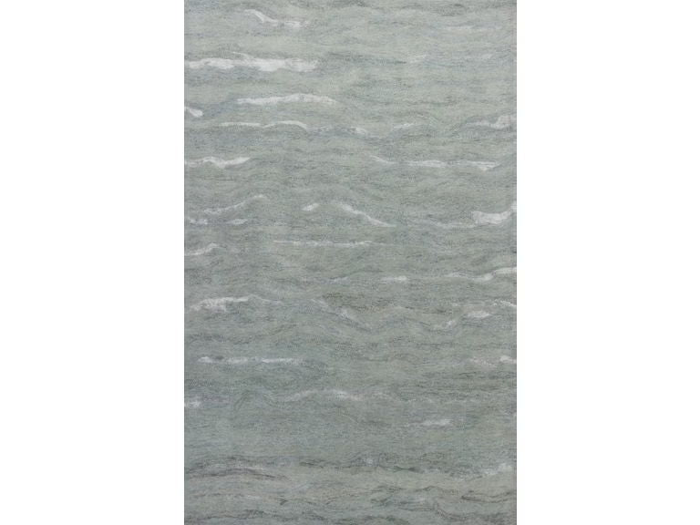 9' x 12' Hand Tufted Abstract Indoor Area Rug - Slate Gray