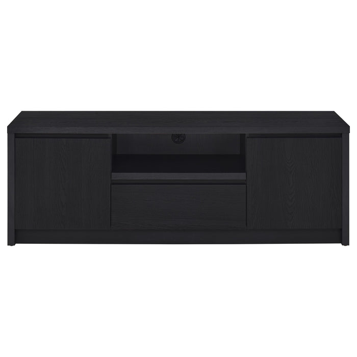 Winfield 3-piece entertainment center with 60-inch black TV stand by CoasterEveryday