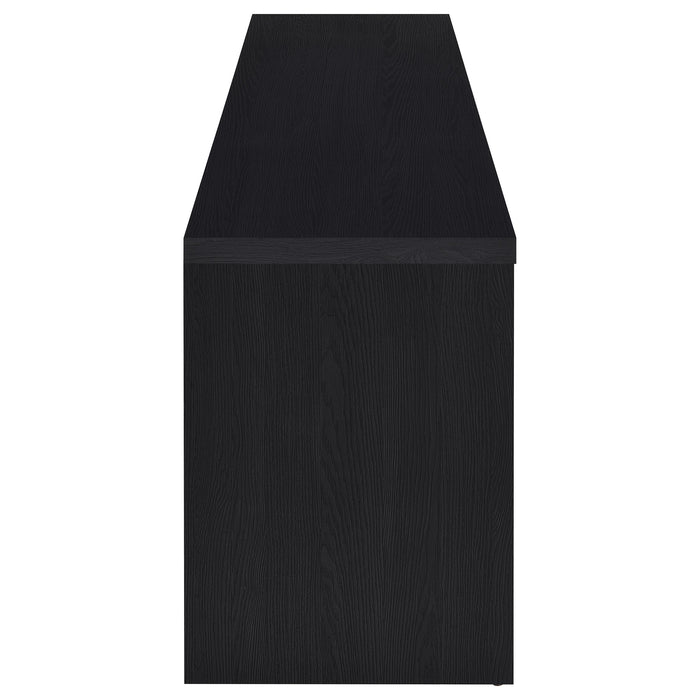 Winfield 60-inch black 2-door TV stand media console by CoasterEveryday