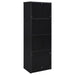Black Winfield 3-piece entertainment center with 78-inch TV stand and storage compartments, made by CoasterEveryday.