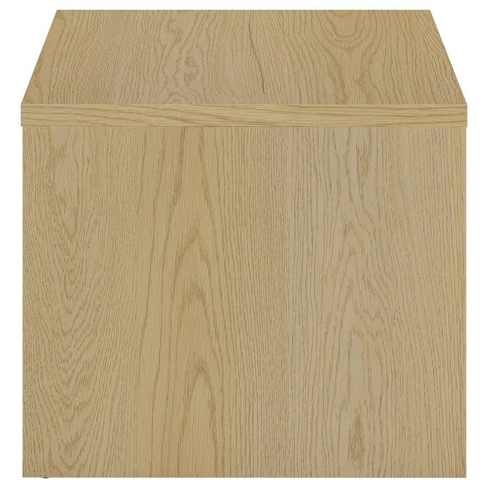 Canoga 3-piece Lift Top Cocktail Coffee Table Set Light Oak