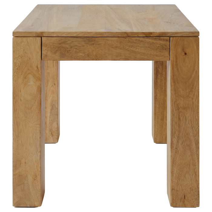 Butte 2-piece Mango Wood Coffee and End Table Set Natural