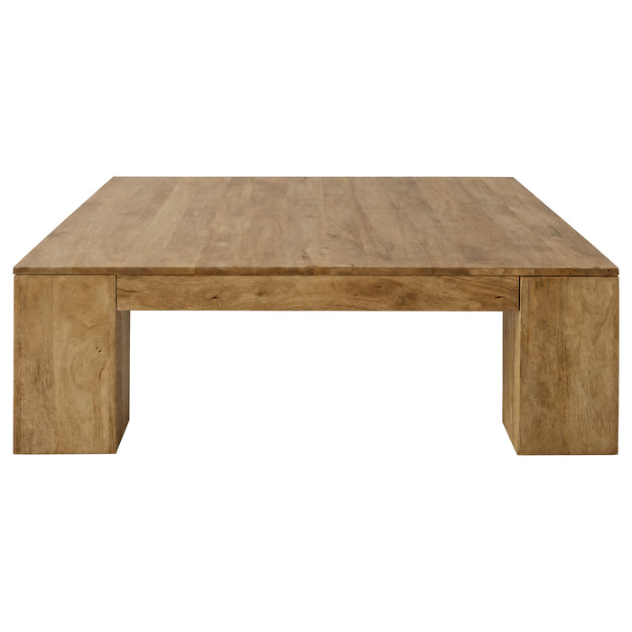 Butte 2-piece Mango Wood Coffee and End Table Set Natural
