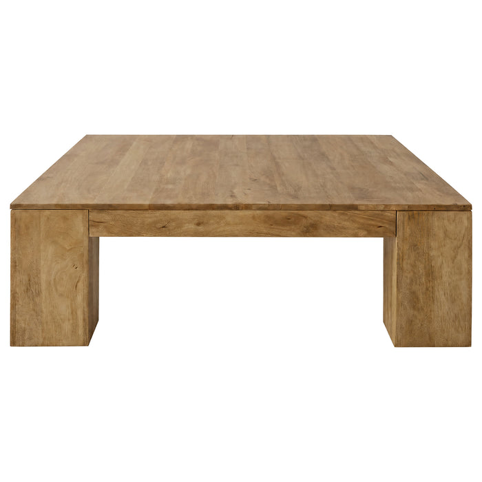 Butte 3-piece Mango Wood Coffee and End Table Set Natural