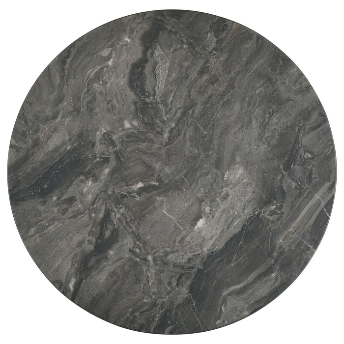 Bradley 2-Piece Round SmartTop Coffee Table Set Smokey Grey and Brown