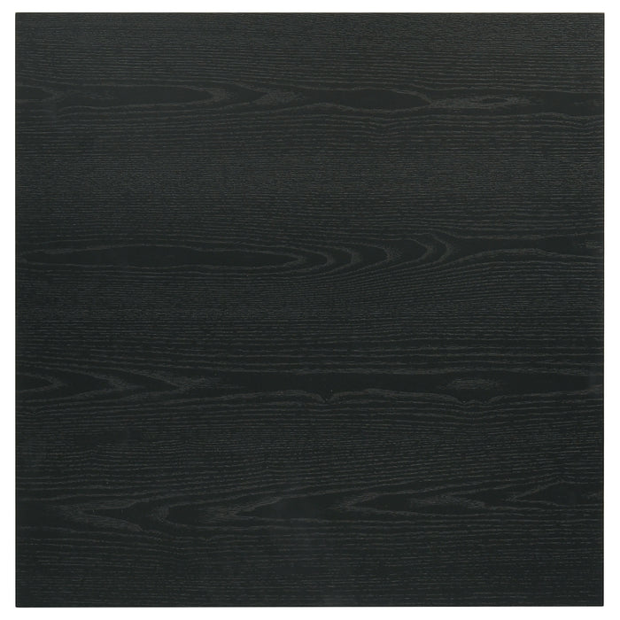 Decker Square Occasional Side End Table Black