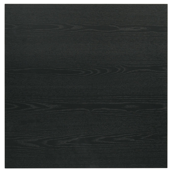 Decker Square Occasional Side End Table Black