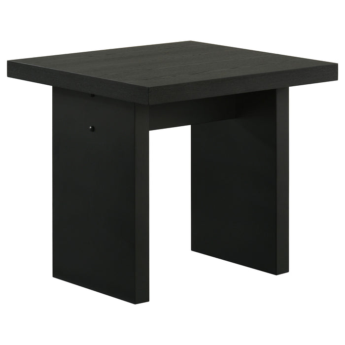 Decker 3-piece Coffee and End Table Set Black