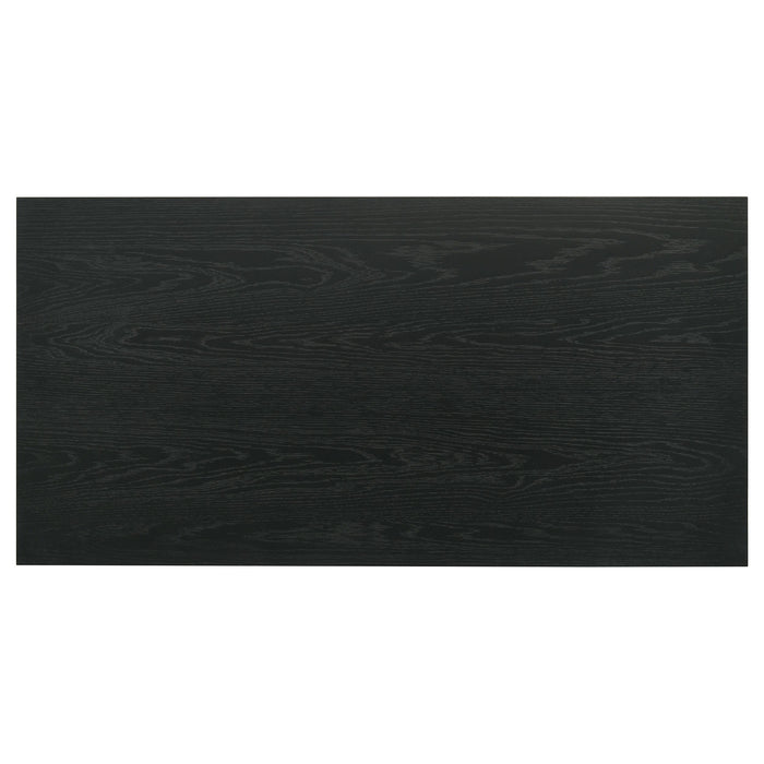 Decker 47-Inch Rectangular Cocktail Coffee Table Black