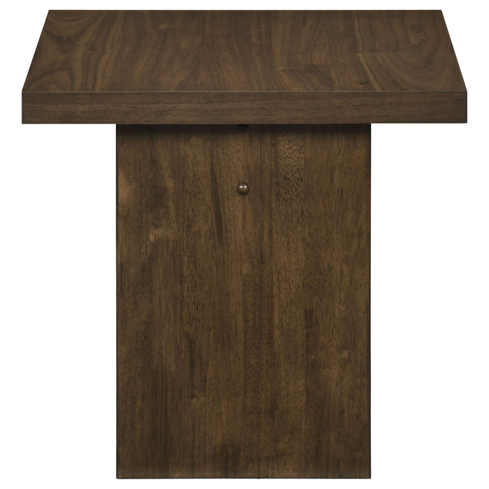 Decker 2-piece Coffee and End Table Set Walnut