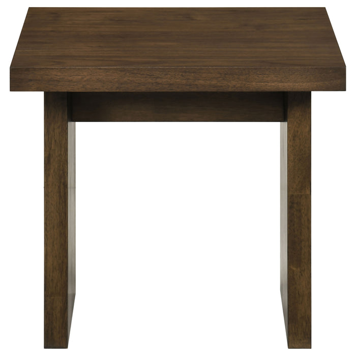 Decker 3-piece Coffee and End Table Set Walnut