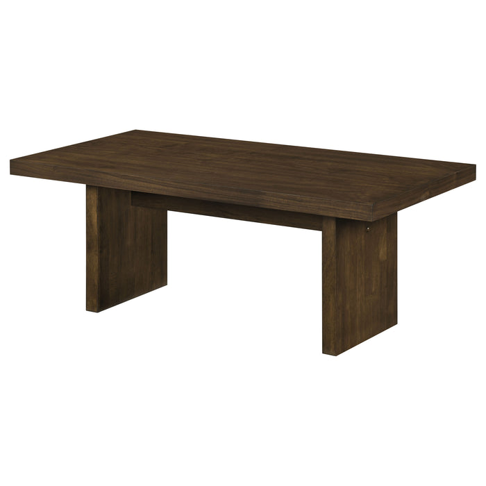 Decker 47-Inch Rectangular Cocktail Coffee Table Walnut