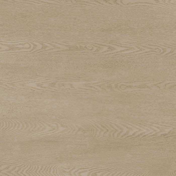 Strouse Contemporary Round Coffee Table in Natural Oak