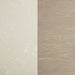 CoasterEveryday Lucaire oval console table with honed cream and sandstone cultured marble top