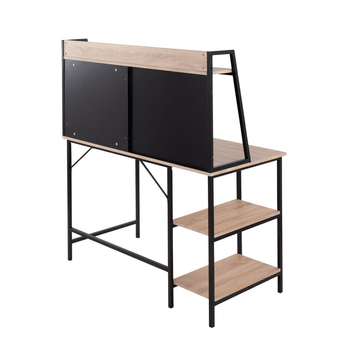 Geo - Shelf Contemporary Desk For Office