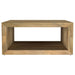 CoasterEveryday Benton square solid mango wood coffee table in natural finish