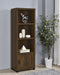 Sachin 3-shelf engineered wood media tower in dark pine by CoasterEveryday