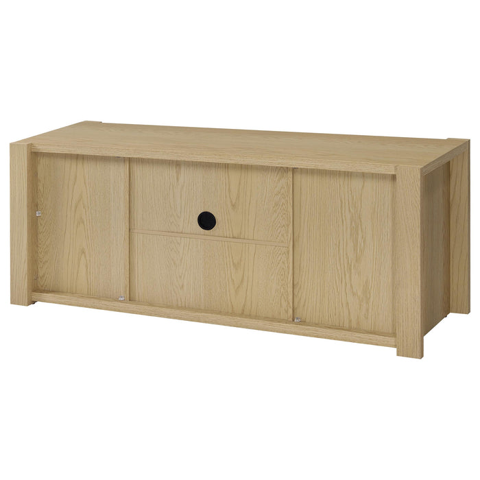 Laurelton 60-inch 2-door TV Stand Media Console Light Oak