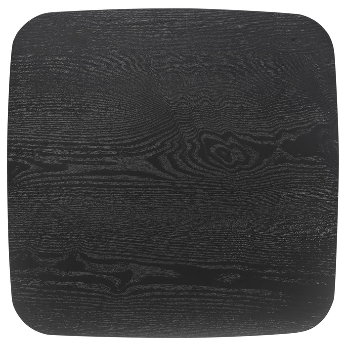 CoasterEveryday Radley 3-piece rectangular coffee table set in black with matching nesting tables