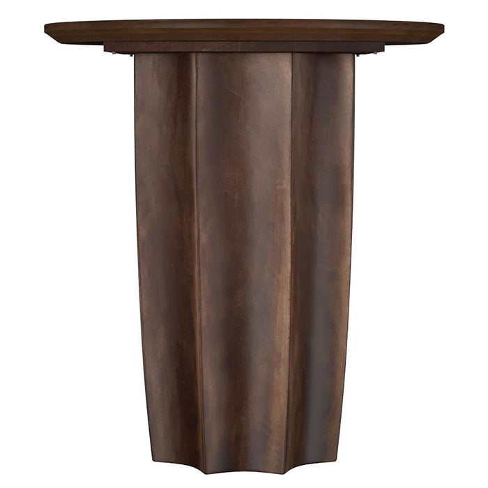 Cayenne 2-piece Solid Mango Wood Coffee Table Set Walnut