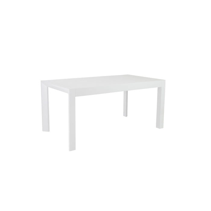63" Wood Dining Table - White
