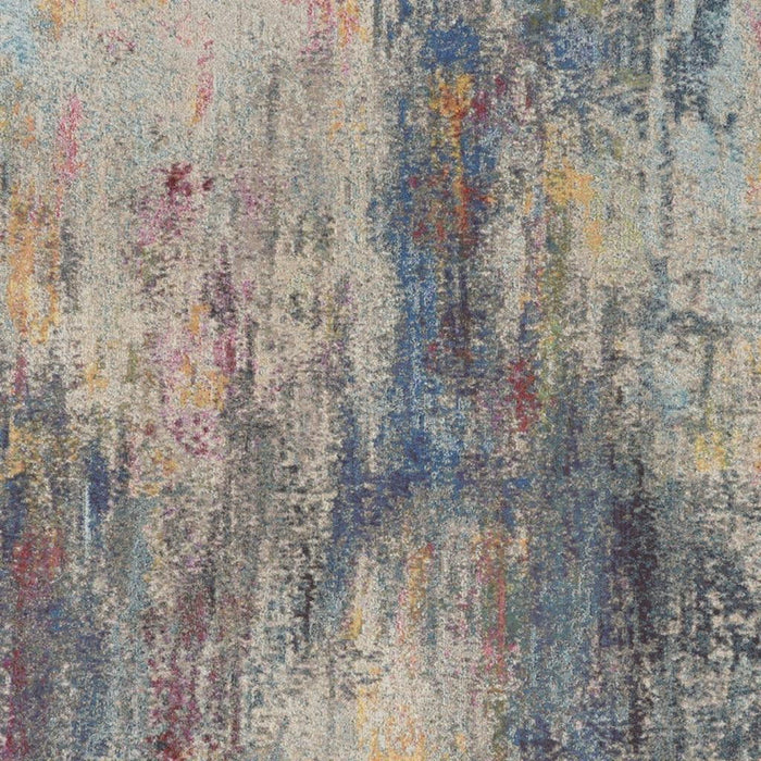9' X 12' Abstract Area Rug (551359) - Blue