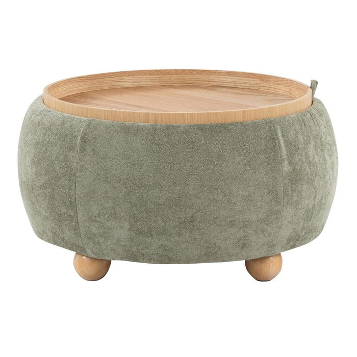 Tray - Pouf Storage Ottoman