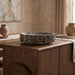 Marble bowl from Meridian Furniture's Caesar collection, featuring a smooth, polished genuine marble surface and elegant design.