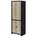 Black CoasterEveryday Denison 3-piece entertainment center with a 79-inch TV stand, modern furniture for living rooms.