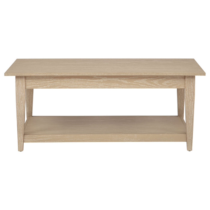 Lindenton Lift-Top Occasional Cocktail Coffee Table Blonde