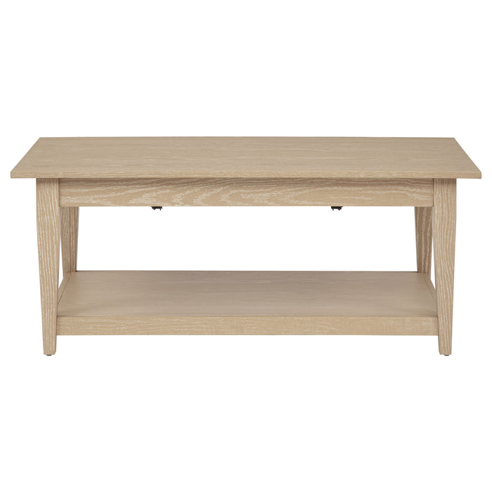 Lindenton Lift-Top Occasional Cocktail Coffee Table Blonde