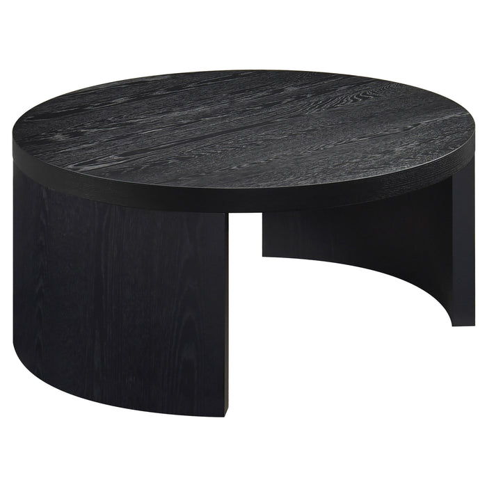 Sweeney 2-piece Coffee and End Occasional Table Set Black