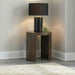 CoasterEveryday Sweeney 24-inch round wood occasional side end table in dark walnut veneer