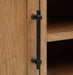 CoasterEveryday Beasley 2-door 71-inch wood TV stand media console in golden oak finish