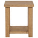 Beasley 3-piece wood coffee table set by CoasterEveryday in golden oak finish