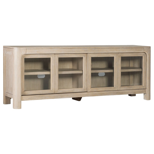 Solano 71-inch 2-door TV stand media console in weathered mango by CoasterEveryday