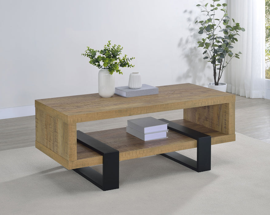 Dinard Engineered Wood Cocktail Coffee Table Mango