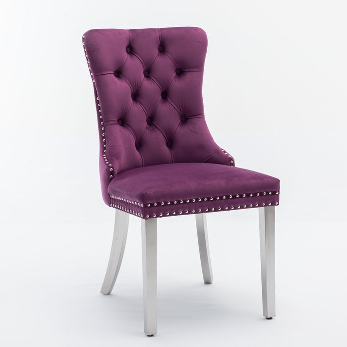 Nikki - Contemporary Upholstered Dining Chair (Set of 2)