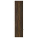 CoasterEveryday Laughlin 4-shelf engineered wood media tower in dark pine finish