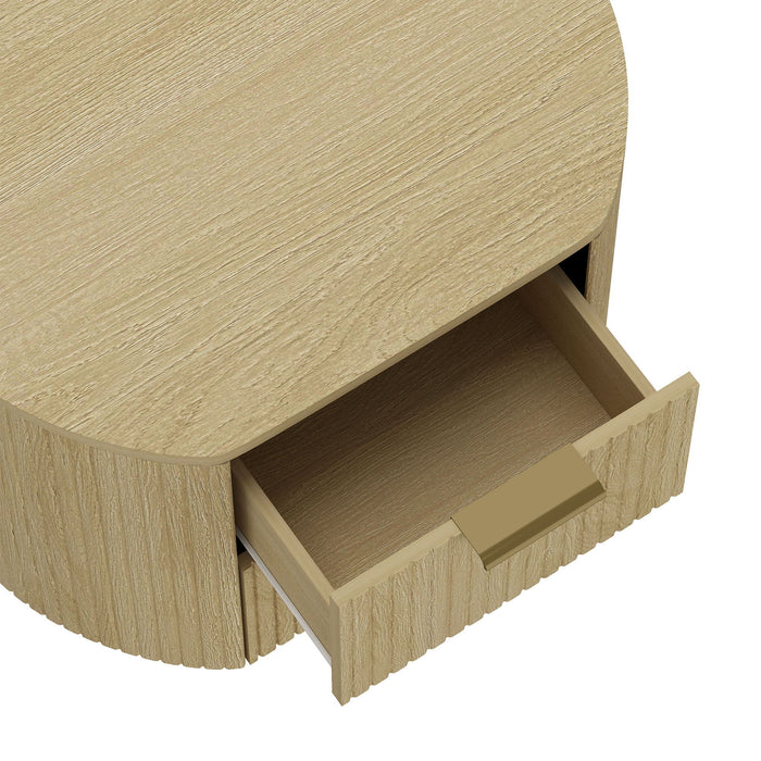 Manhattan Olivia - Wood Nightstand