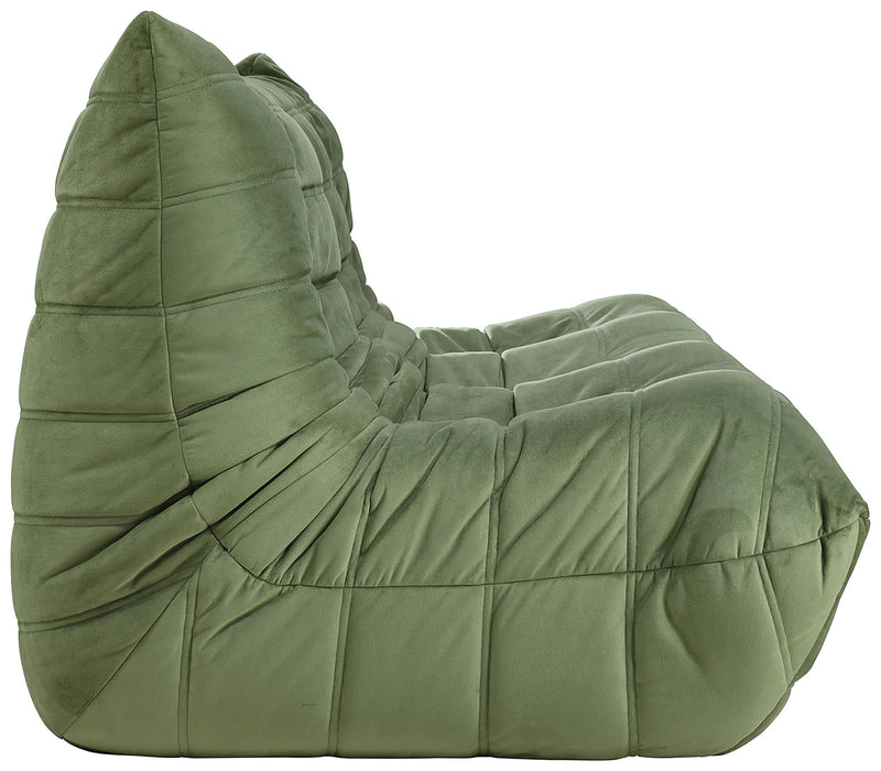 Relax - Velvet 77.75" Upholstered Sofa