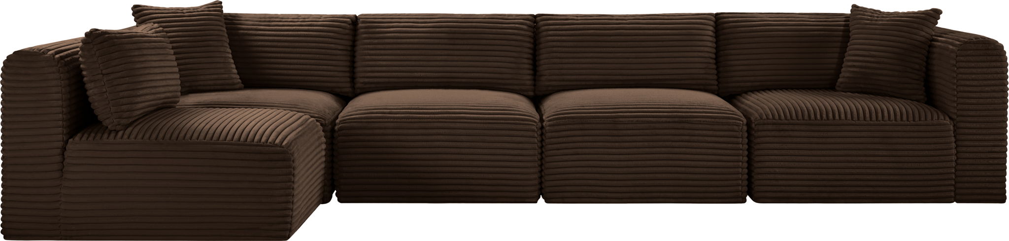 Shaggy - 5 Piece Modular Sectional